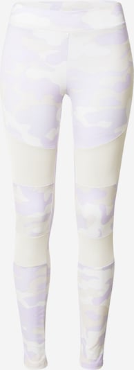 Urban Classics Leggings i beige / lavendel / hvid, Produktvisning