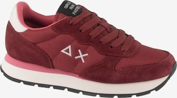 SUN68 Sneakers 'SUN68 Ally Solid' in Red: front