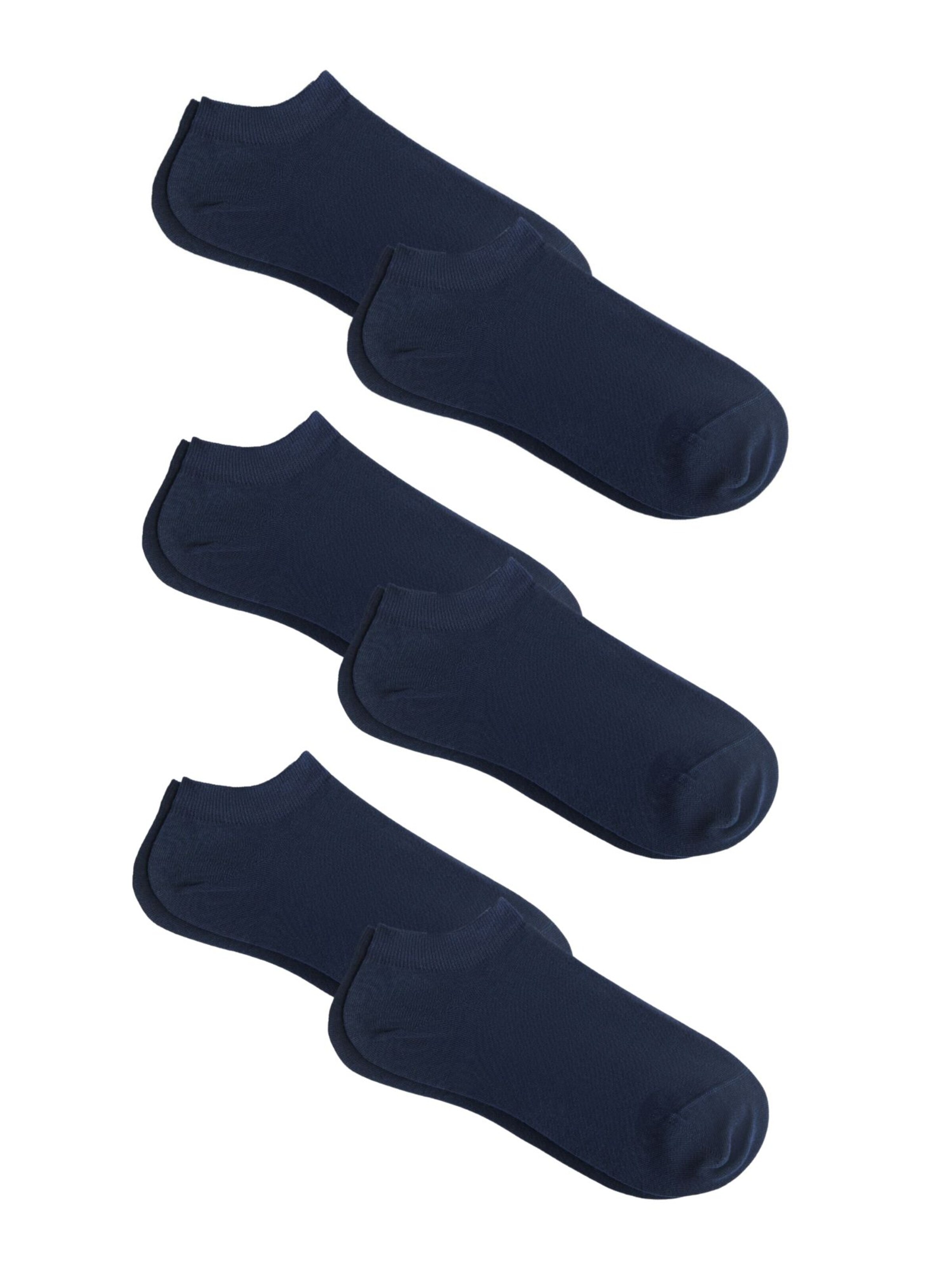 Albero Natur Ankle Socks in Blue: front