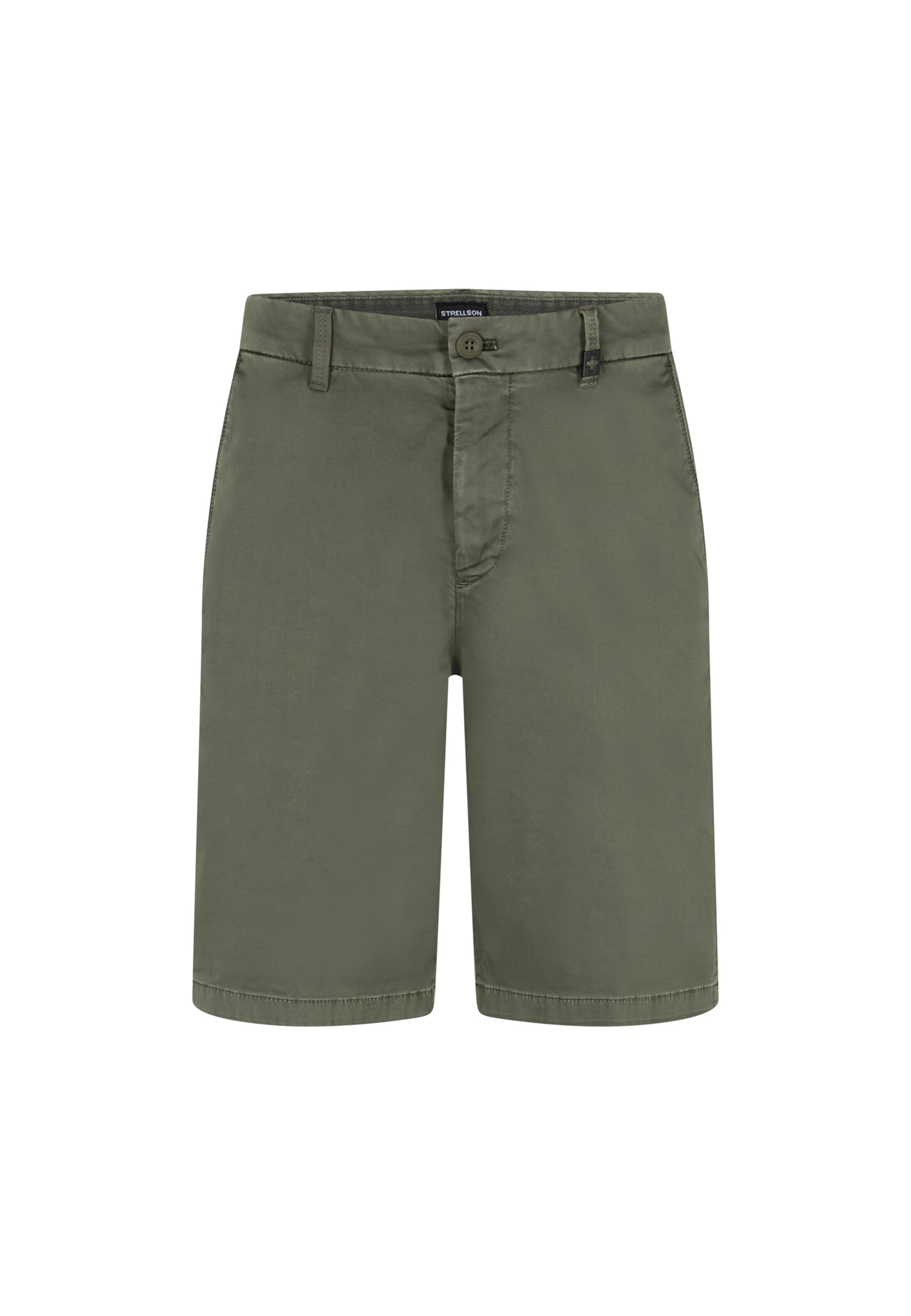 STRELLSON Slimfit Pantalon 'Crush' in Groen