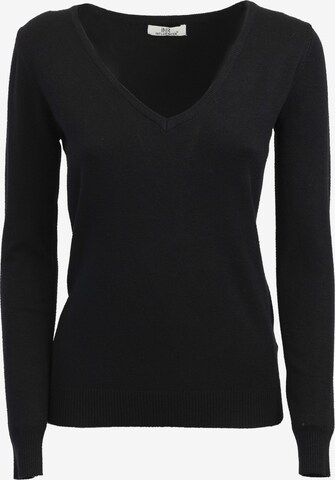 Influencer Pullover in Schwarz: predná strana