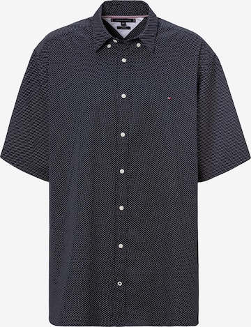 Tommy Hilfiger Big & Tall Regular fit Button Up Shirt in Blue: front