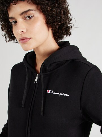 Champion Authentic Athletic Apparel Sweatjacke in Schwarz