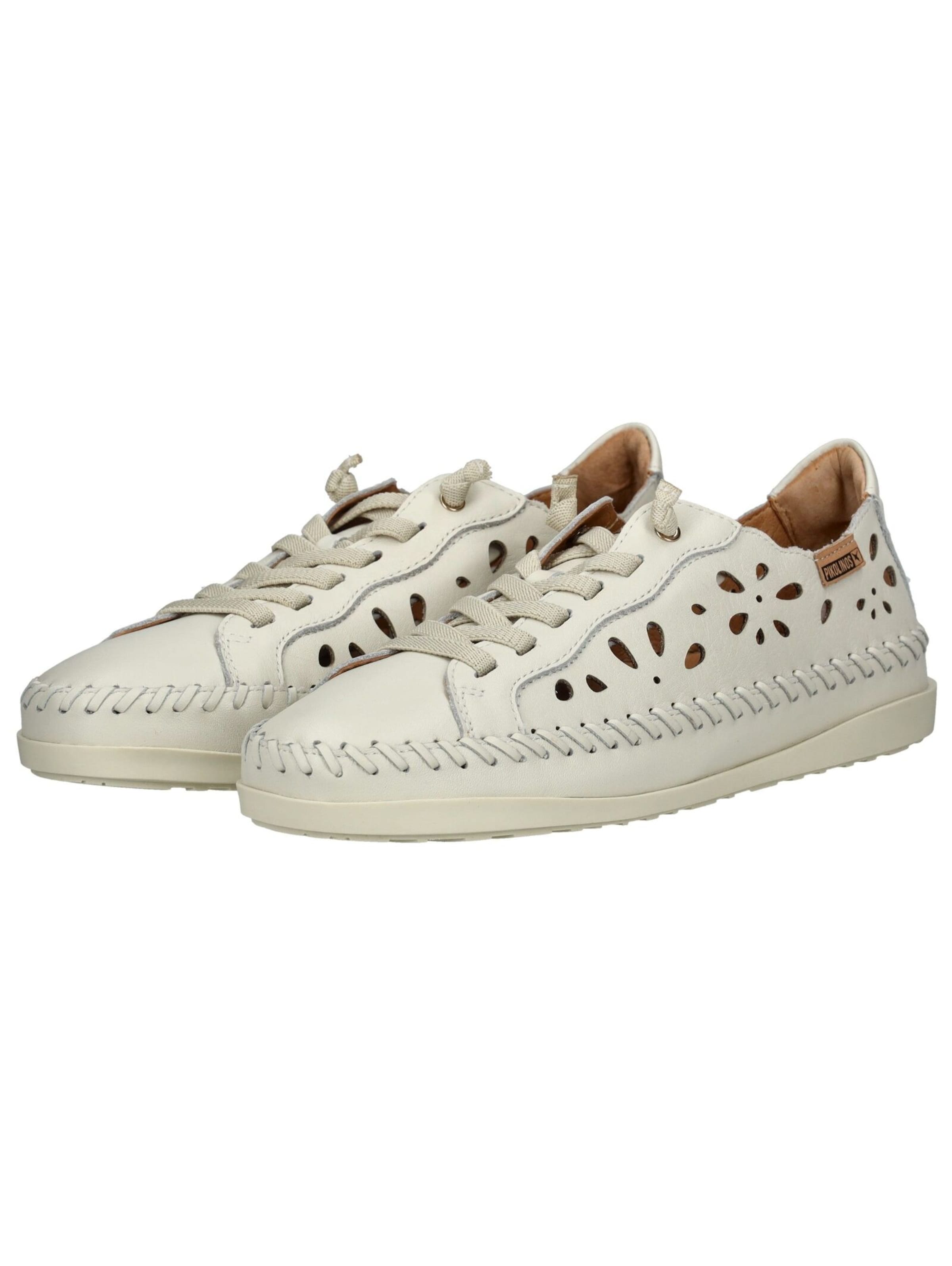 PIKOLINOS Athletic lace-up shoe in Beige