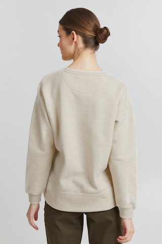 Sweat-shirt 'Holma' Oxmo en beige