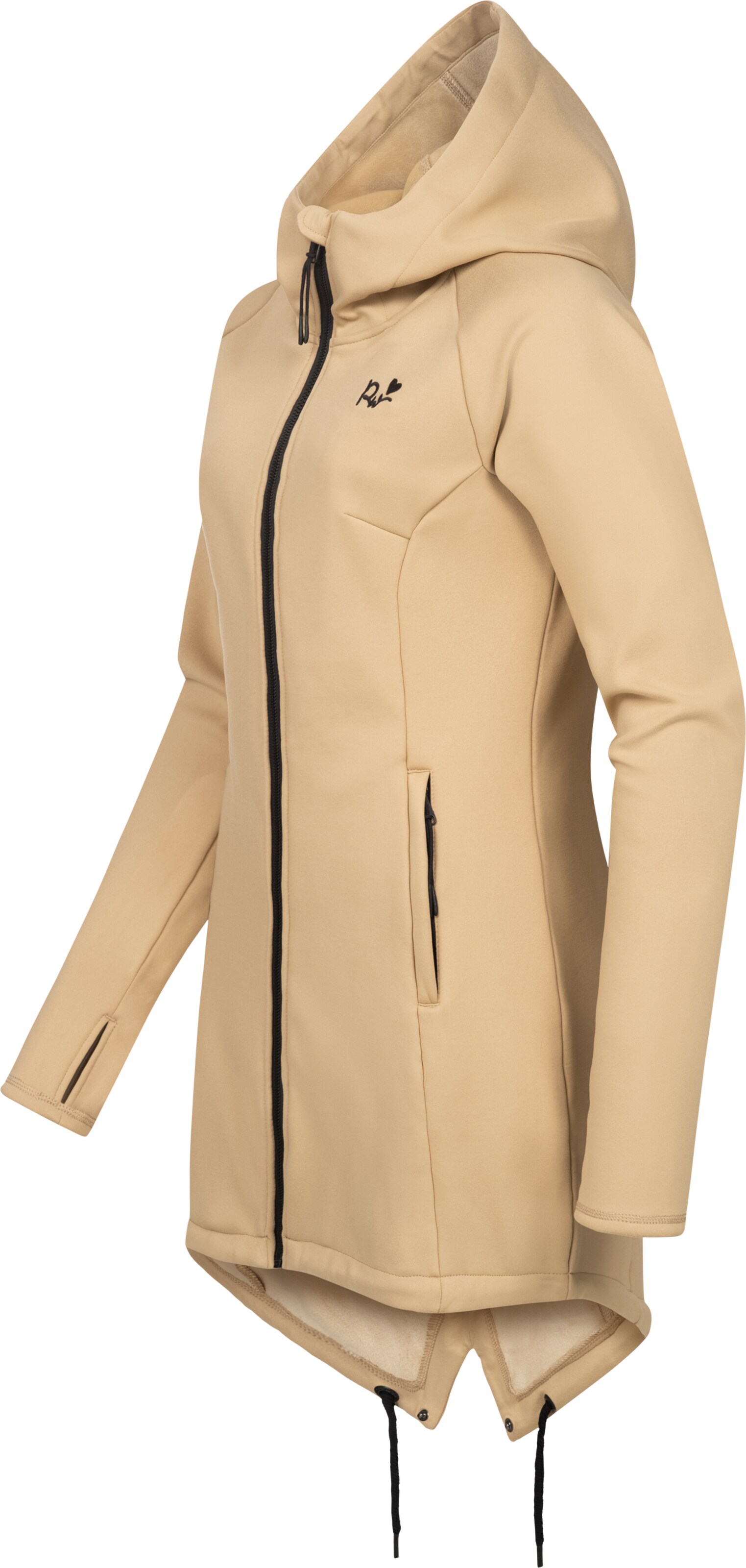 Ragwear Sweat jacket 'Wingi' in Beige