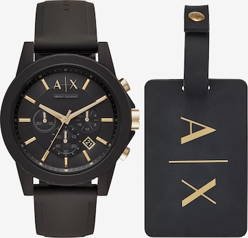 ARMANI EXCHANGE Analog Watch 'AX7105' in Black: front