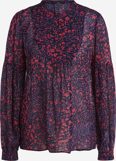 SET Bluse in lila / rot, Produktansicht