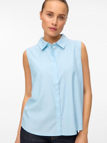 VERO MODA Bluse 'VMNORA' i blå
