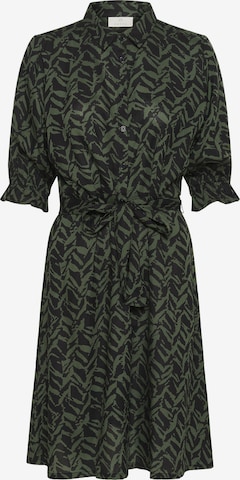 Kaffe Kleid 'Dina' in Grün: Vorderseite