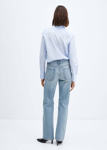 MANGO Regular Jeans 'Miami' in Blauw