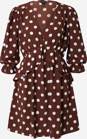 River Island Dress in Brown: front