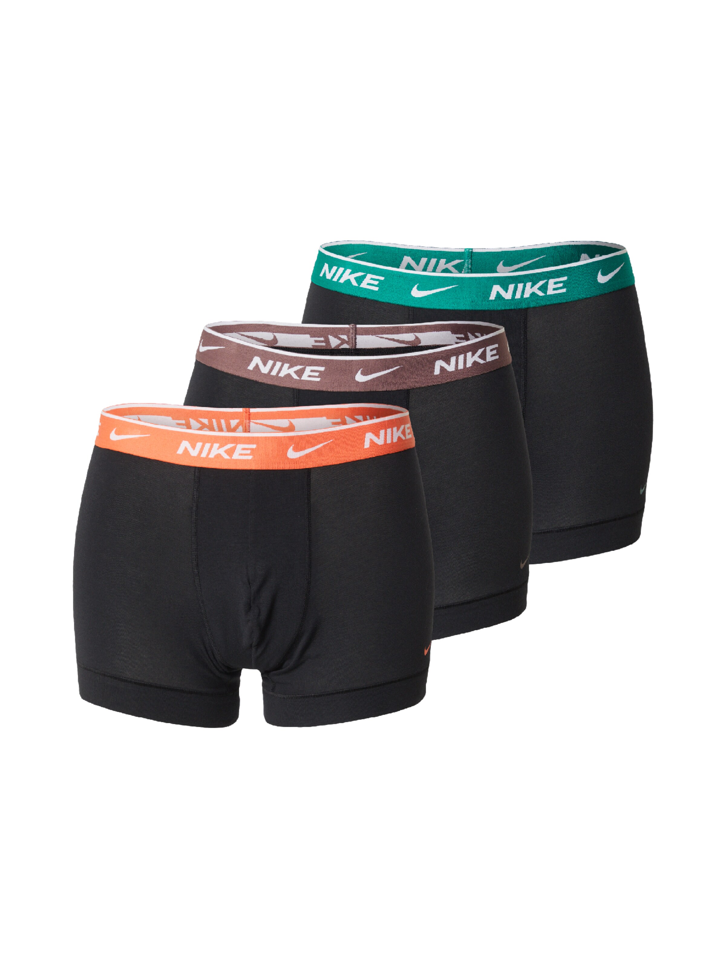 Boxeri de la NIKE Underwear pe negru: față