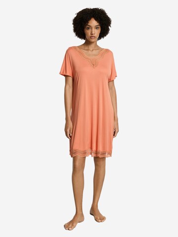 Hanro Nightgown 'Cira' in Orange