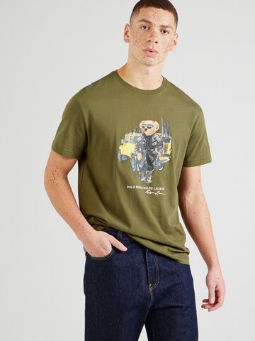 Polo Ralph Lauren Футболка в Зеленый: спереди