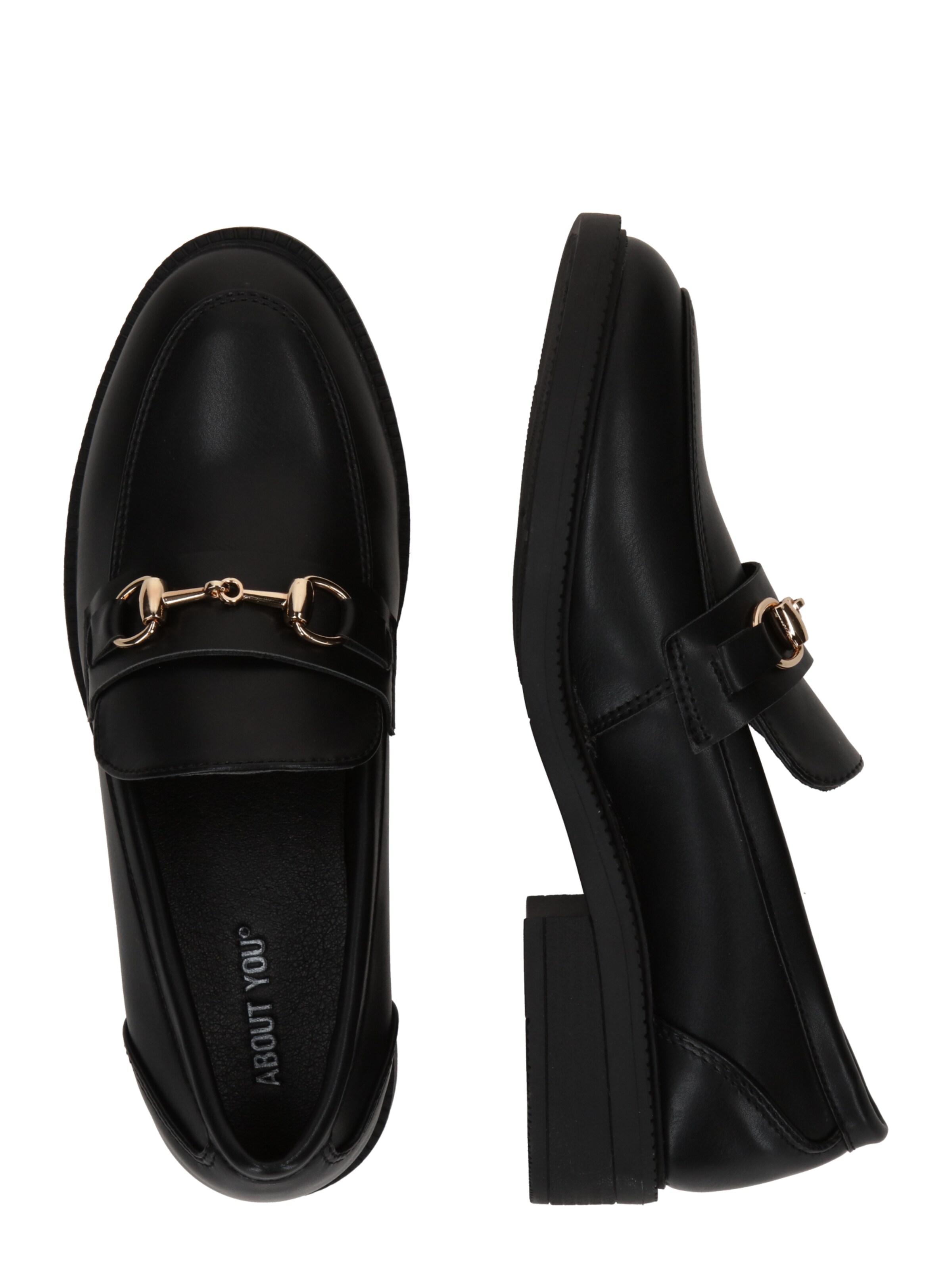 Slipper 'Leona' di ABOUT YOU in nero