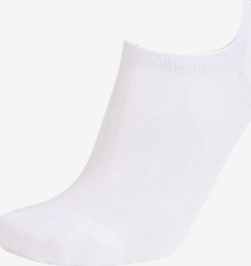 Sokisahtel - Calcetines 'KONRAD cotton footies for men' en blanco: frente