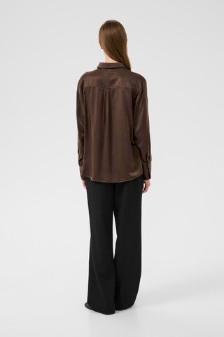 KAREN BY SIMONSEN Bluse 'Blanca' i brun