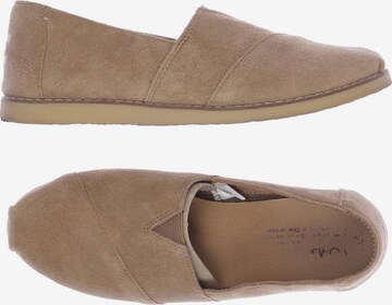 TOMS Halbschuh 38,5 in Beige: predná strana