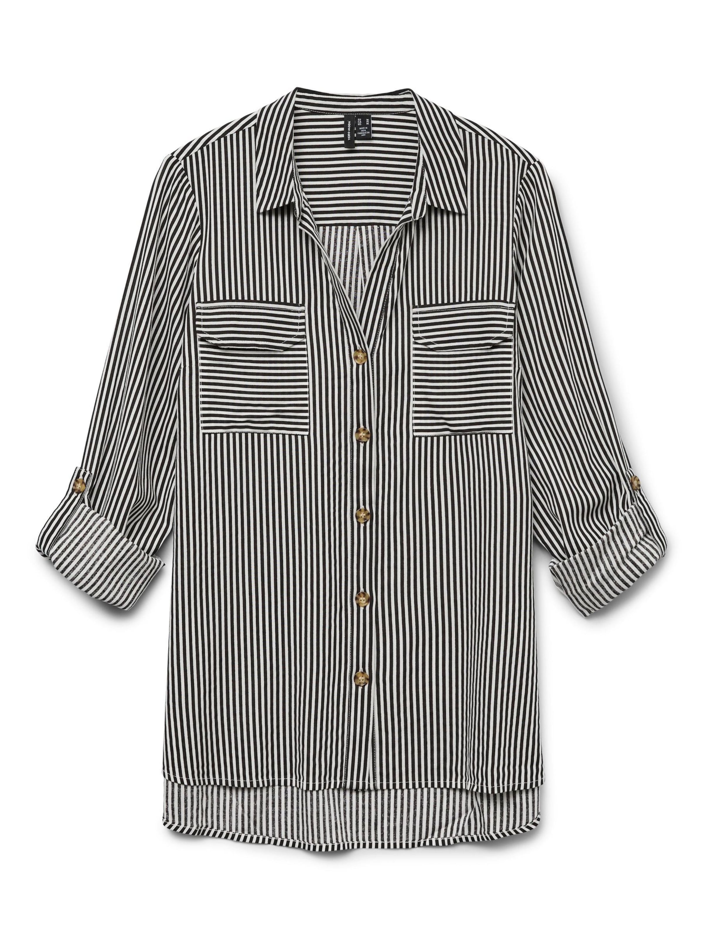 VERO MODA Bluse i sort: forside