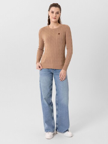 Williot Sweater 'Fuerteventura' in Brown