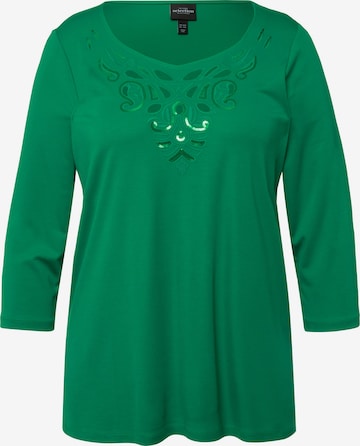 Ulla Popken Shirt in Groen: voorkant