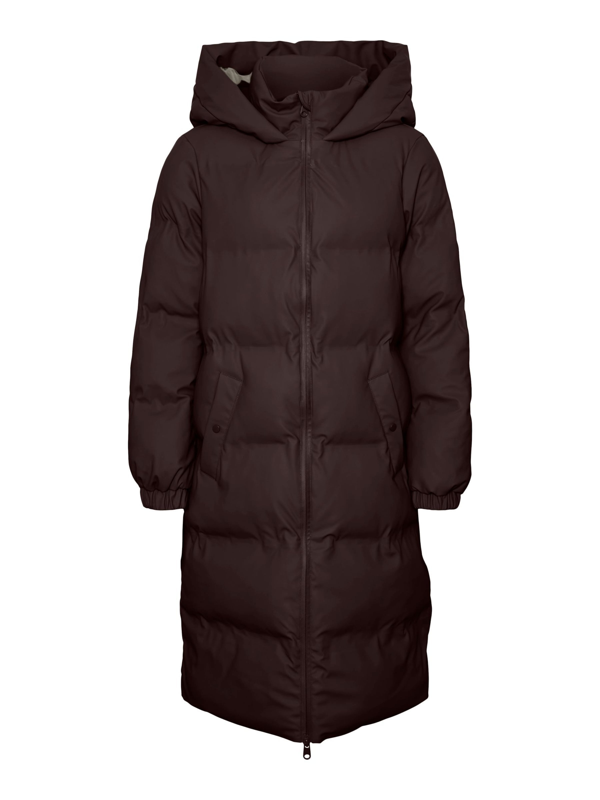 VERO MODA Between-seasons coat in Brown: front