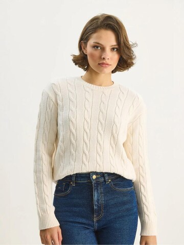 Pullover 'Pullover' di Bianco Lucci in beige