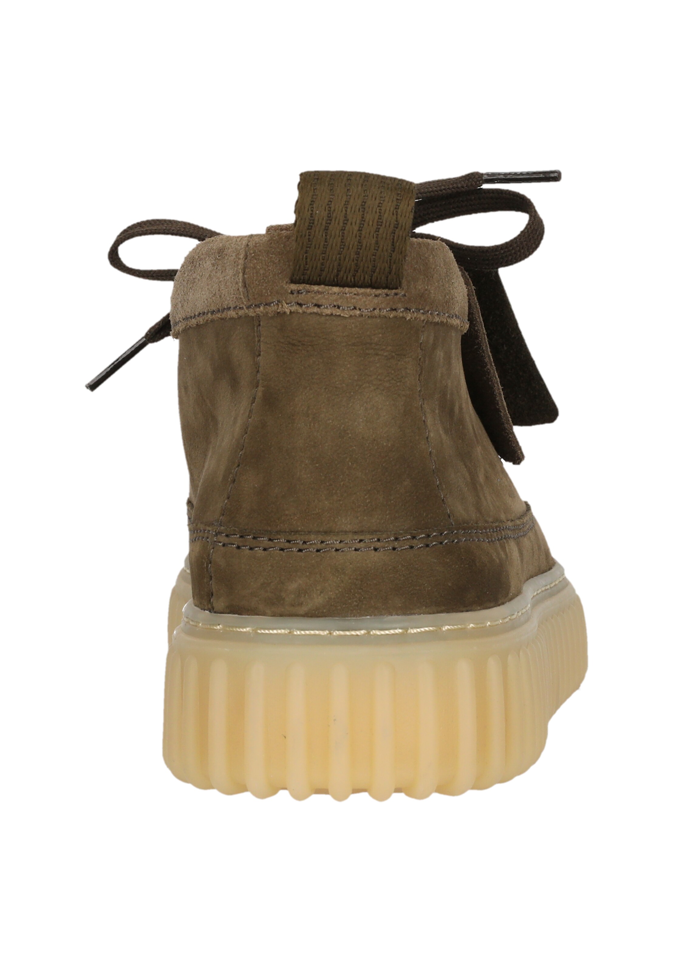 CLARKS Schnürstiefelette 'Torhill Hi' in Braun