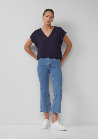 s.Oliver BLACK LABEL Blouse in Blauw: voorkant