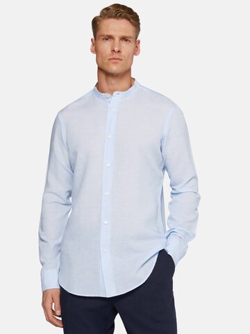 Regular fit Camicia di Boggi Milano in blu: frontale