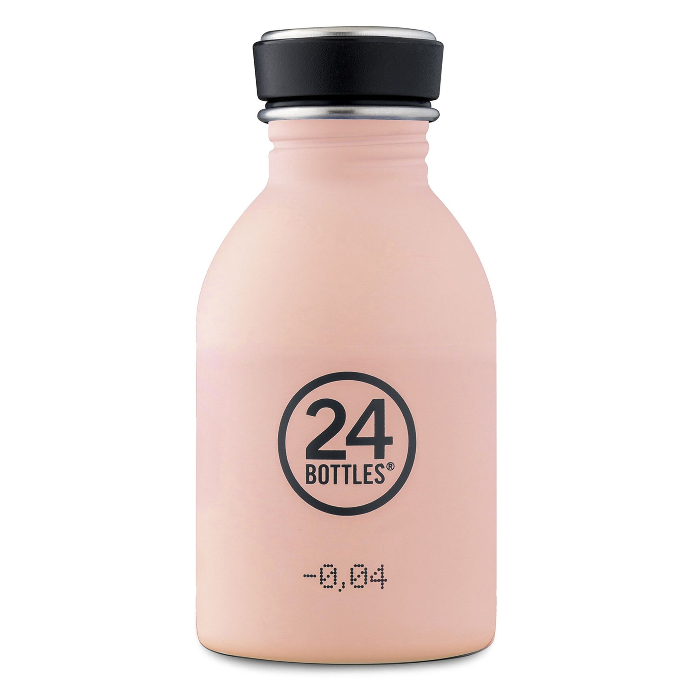 Borraccia '250 ml' di 24Bottles in rosa: frontale