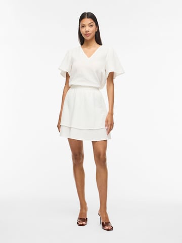 VILA - Falda 'VILania' en blanco