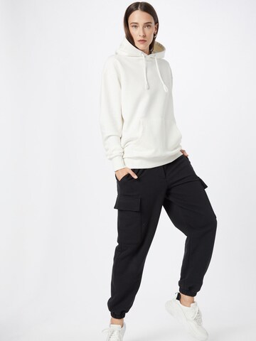 Goldgarn Sweatshirt i vit