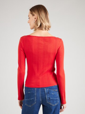 BDG Urban Outfitters Koszulka 'OLIVIA PICOT' w kolorze czerwony