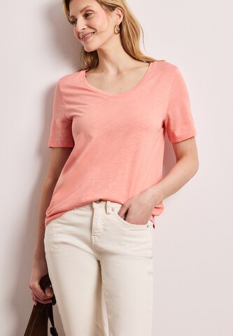 STREET ONE Shirt in Orange: front