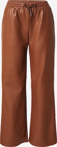 monari Loosefit Broek in Bruin: voorkant