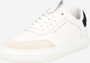Calvin Klein Jeans Sneakers laag in Wit: voorkant