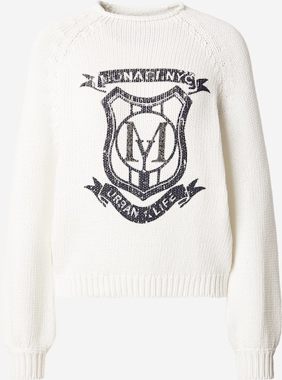 Megztinis iš monari, spalva – juoda / balta, Prekių apžvalga