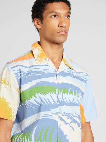 Coupe regular Chemise 'Water View' Santa Cruz en gris