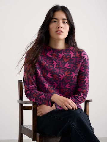 Seasalt Cornwall Shirt 'Field Glass' in Roze