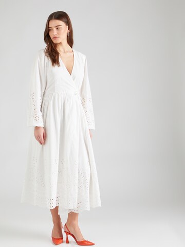 Robe 'LUMA' Y.A.S en blanc : devant