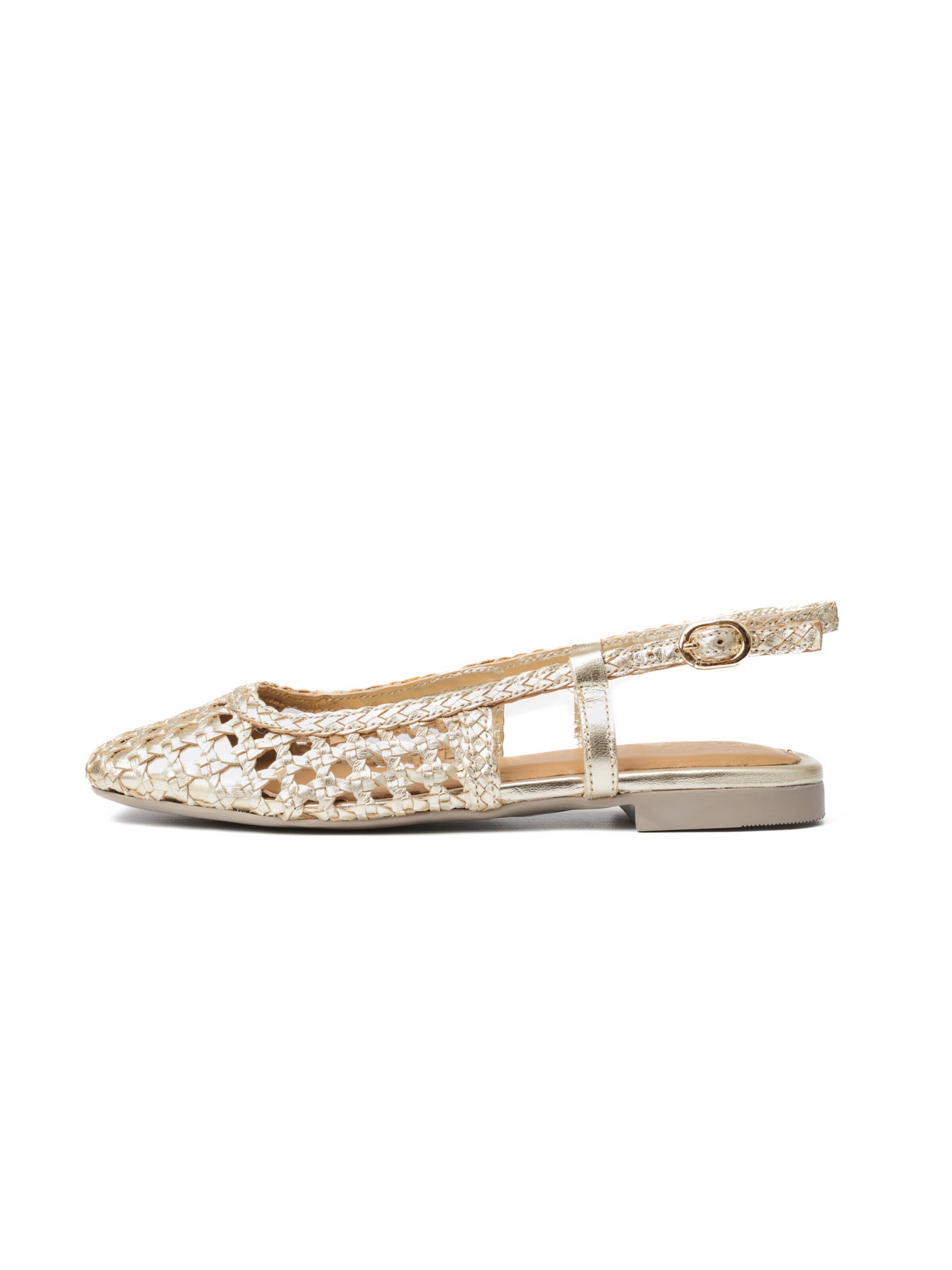 5PM Strap ballerina in Beige