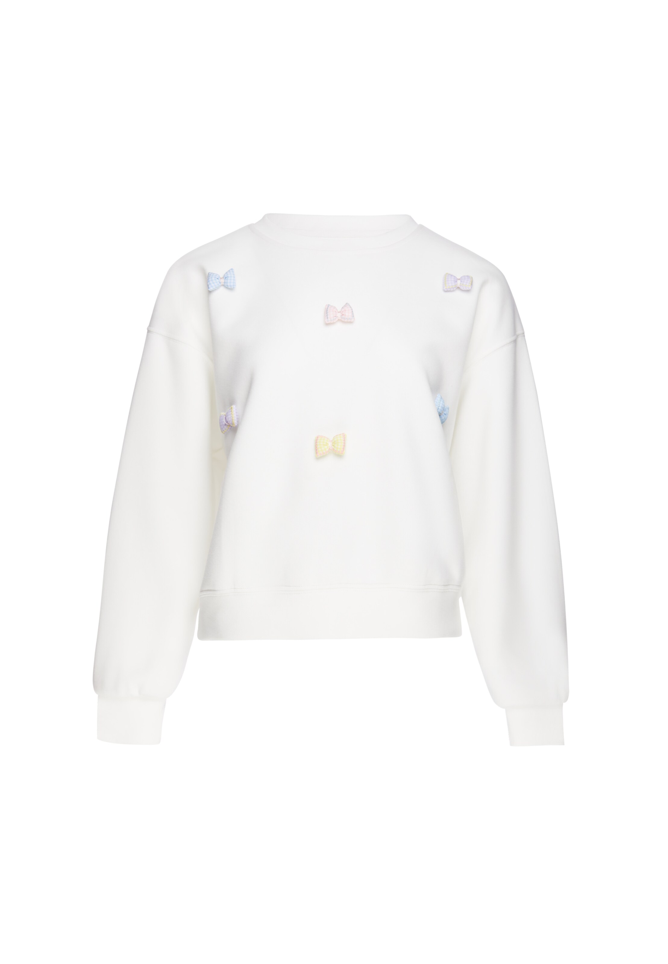 MYMO Sweatshirt in White: front