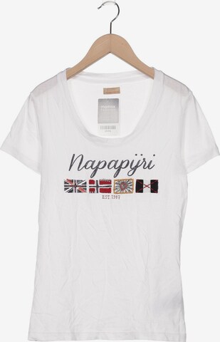 NAPAPIJRI T-Shirt S in Weiß: predná strana