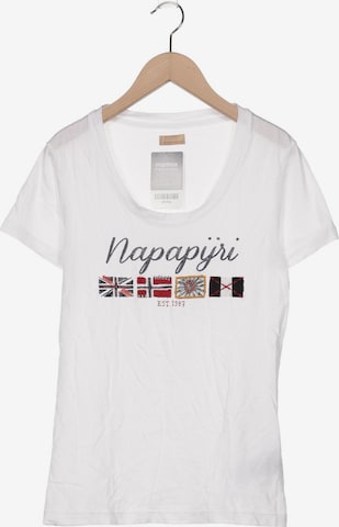 NAPAPIJRI T-Shirt S in Weiß: predná strana