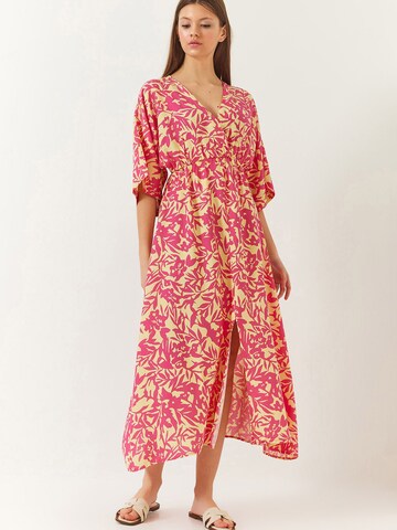 Bianco Lucci Kleid in Pink