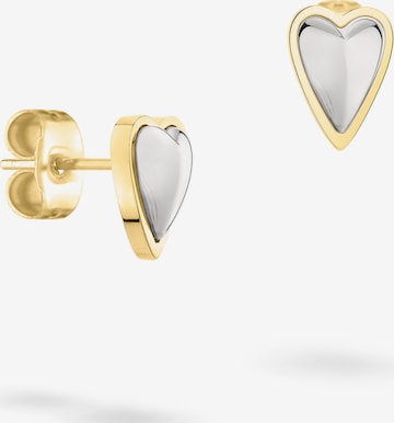 Liebeskind Berlin Earrings 'Heart' in Silver: front