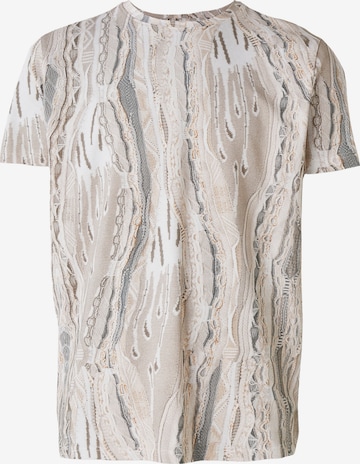 Carlo Colucci T-Shirt 'Erroi' in Beige: Vorderseite