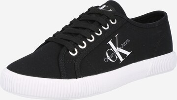 Sneaker bassa di Calvin Klein Jeans in nero: frontale